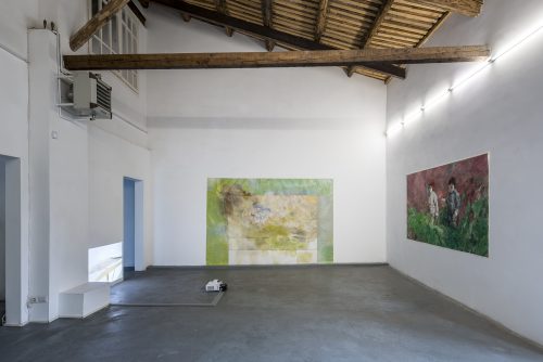 Iulia Ghita, He failed to save the one he loved most, 2021, installation view, AlbumArte, 2020, photo by Sebastiano Luciano, courtesy AlbumArte.