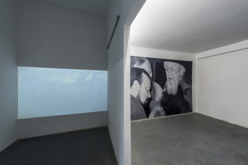 Iulia Ghita, "He failed to save the one he loved most", 2021, installation view, AlbumArte, 2020, photo by Sebastiano Luciano, courtesy AlbumArte.